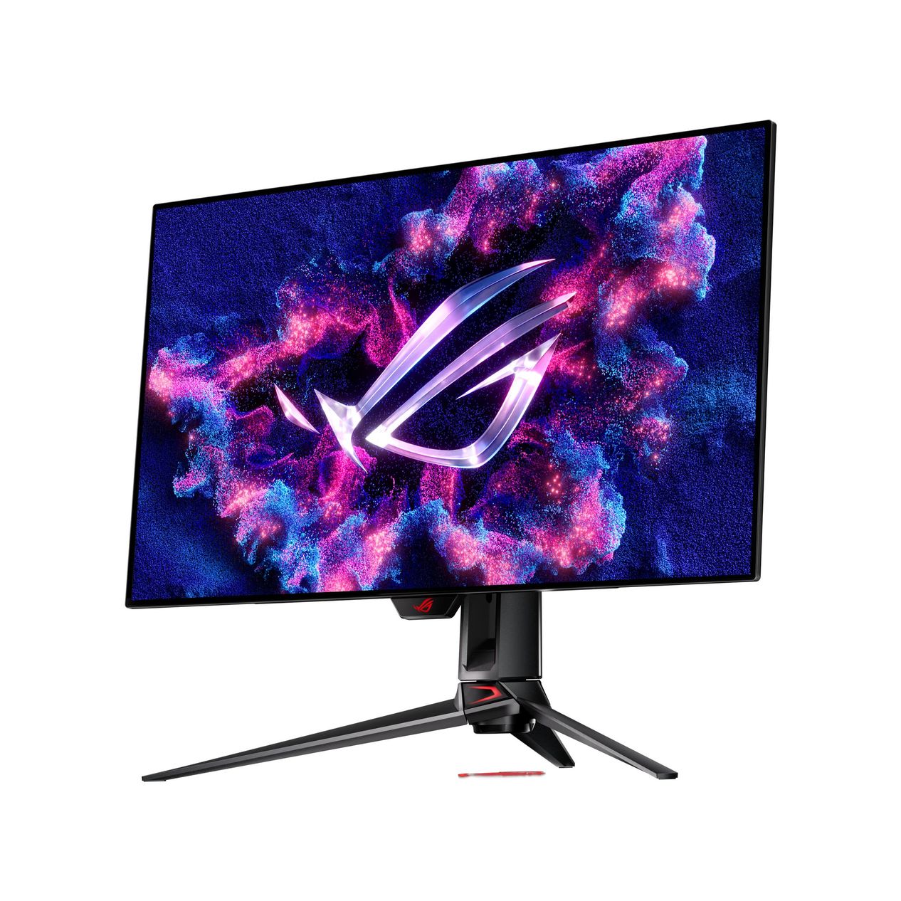 全球首款ai雙模電競螢幕—rog Swift P G32 Ucdp，搭載32吋4 K Woled顯示面板，並可提升幀率(frame Rate Boost)，在4 K @ 240 Hz與fhd @ 480 Hz兩種模式間輕鬆切換。